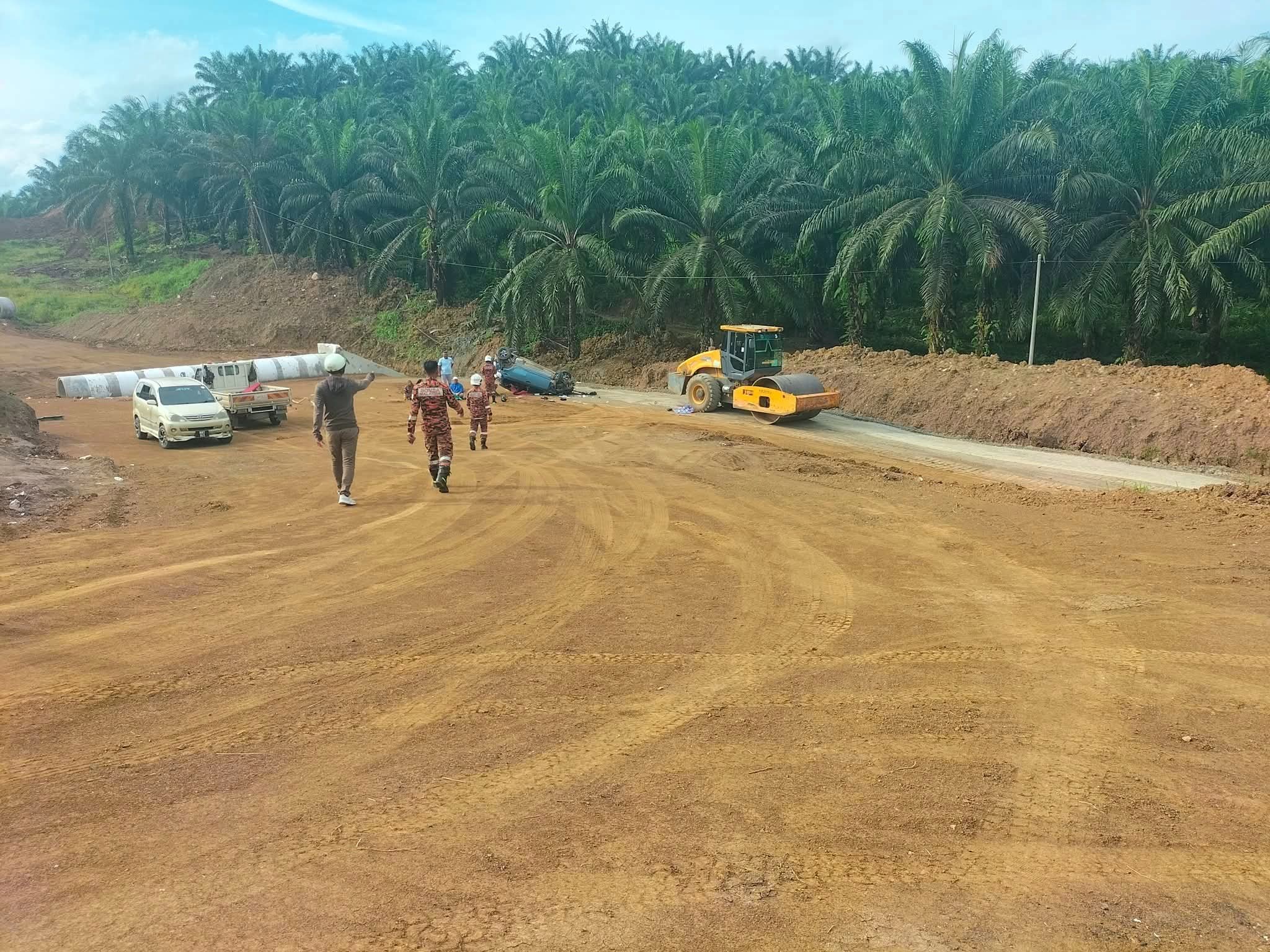 事发地点位于油棕园路段。