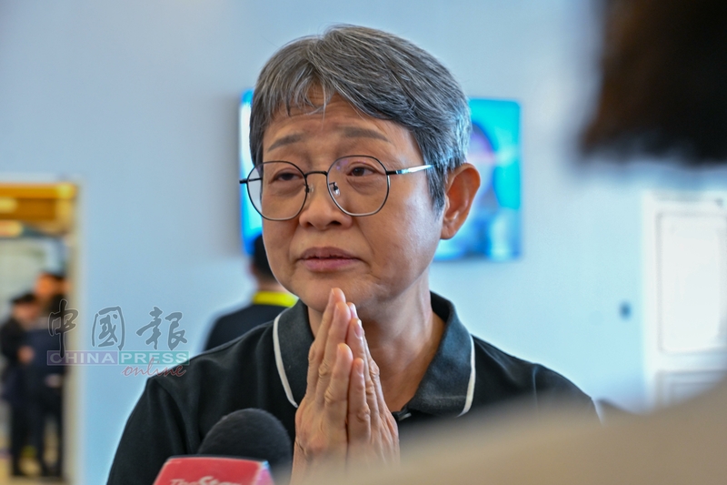 周美芬声称，黄丽萍说已经放下女儿遇害一事。
