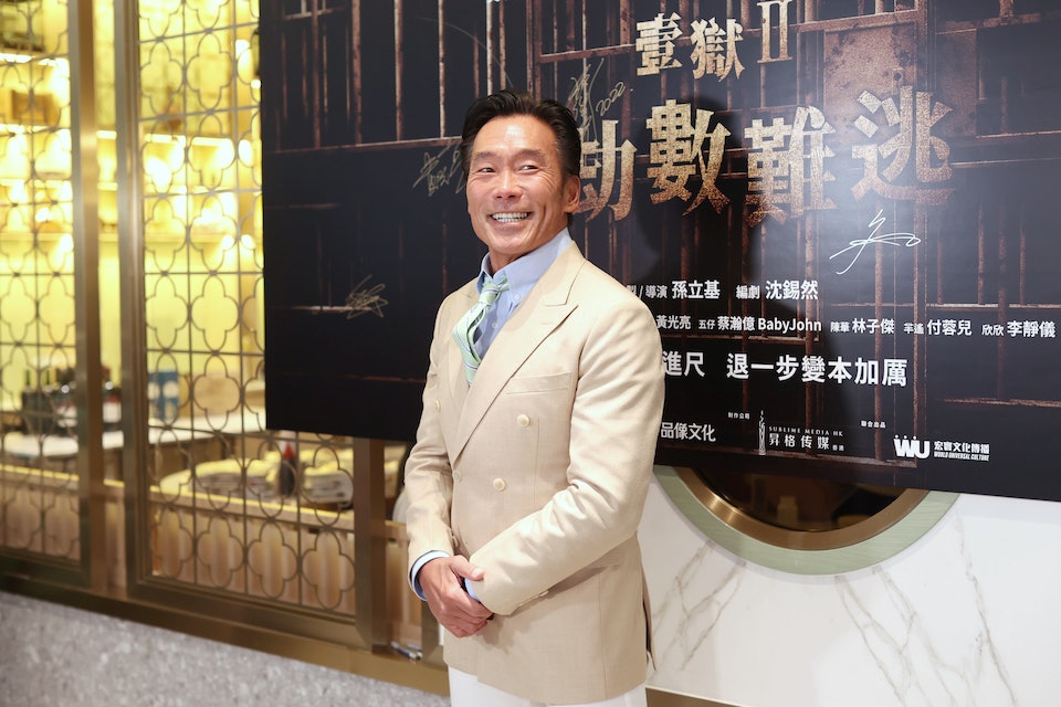 2022年郑浩南出席电影《劫数难逃》煞科宴时突然自爆婚变。