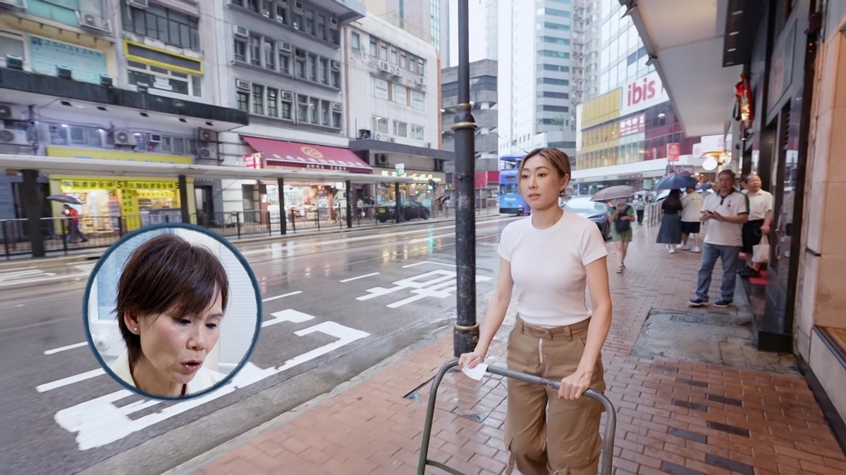 胡定欣体验父母当年的工作日常。