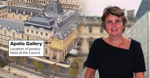 罗浮宫窃案损失逾4亿 法国会传召馆长问话