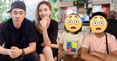 陈小春晒两子近照 网：可惜了妈妈的美颜