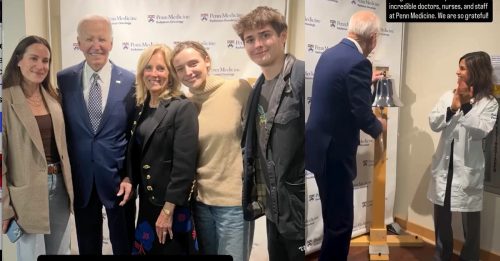 美前总统拜登 完成数周放射治疗