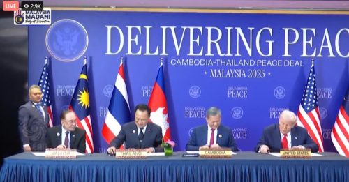 东盟峰会｜安华特朗普见证 泰柬签协议 结束冲突