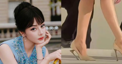 迪丽热巴高跟鞋断裂 踮脚救场封神