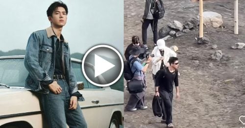 李现印尼遇暴雨　花7小时徒步登火山