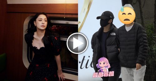 阿娇携女版陈冠希逛街 全程挽手臂互动亲密