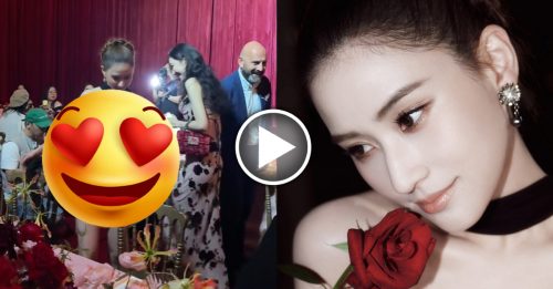 超低胸透视装出席活动 赌王千金尽现好身材