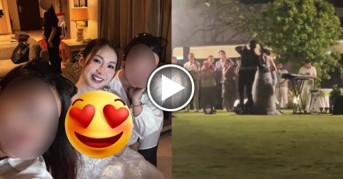 “拿督千金”庄思敏二婚 超深V婚纱曝光