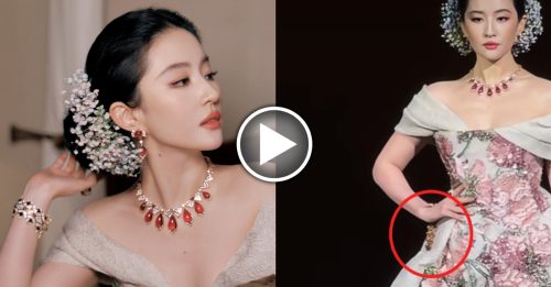 神仙姐姐走红毯 珠宝松脱 反应获赞教科书级救场