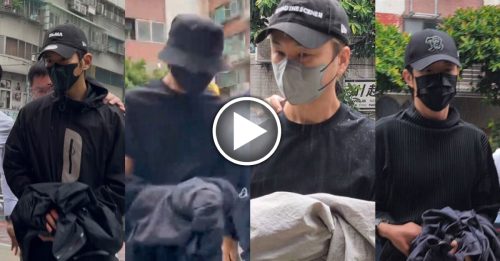 闪兵案再延烧 4男星遭拘提画面曝光