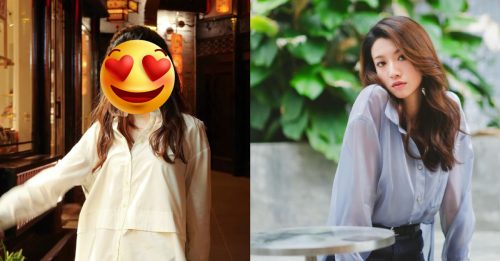 34岁视后嘟嘴托腮卖萌 没拍戏颜值依然在线