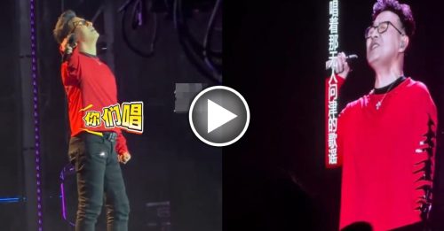 章子怡前夫演出频走音 遭揶揄“证明是真唱”