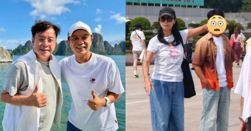 “左麟右李”越南被偶遇 李克勤疑黑脸怒视镜头