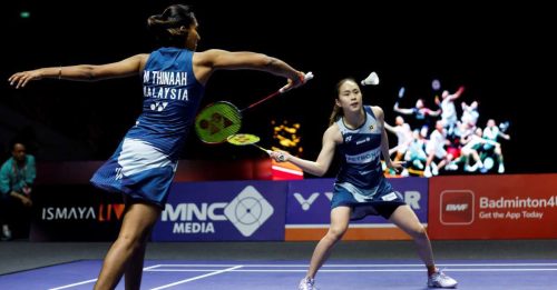 法国羽球公开赛 | 三局击退台组合  乐娜晋级女双16强