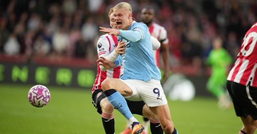 英超｜哈兰德攻入唯一进球  曼市1比0小胜布伦特福德