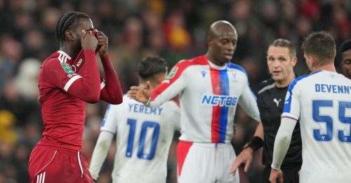 英格兰联赛杯｜0比3不敌水晶宫  利物浦无缘8强