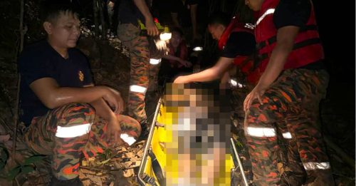 与友人瀑布戏水失足 男子坠落 死亡