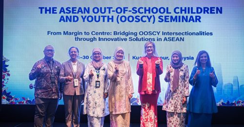 聚焦应对区域辍学问题 教长推介东盟辍学儿童与青少年研讨会