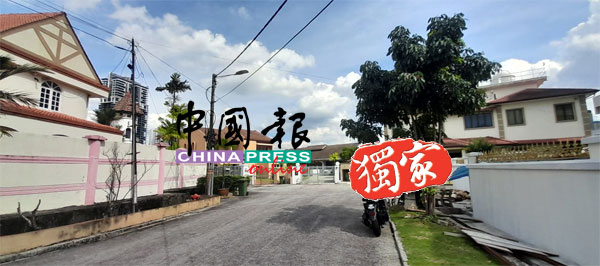 黄明志的大马工作室，大门深锁。