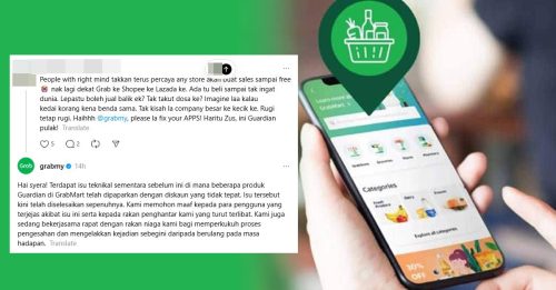 GrabMart误标“免费”引抢购 Grab：商家无损失 顾客免退货