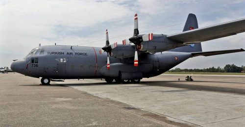 土耳其C-130运输机 格鲁吉亚坠毁