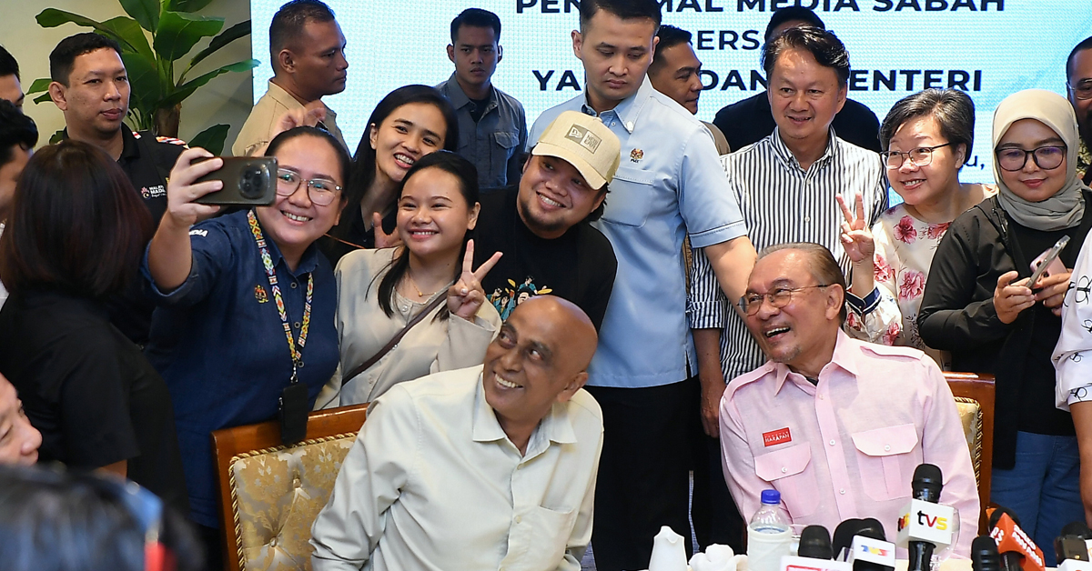 沙巴州选｜安华驳斥指控 政府没干预沙州选报导