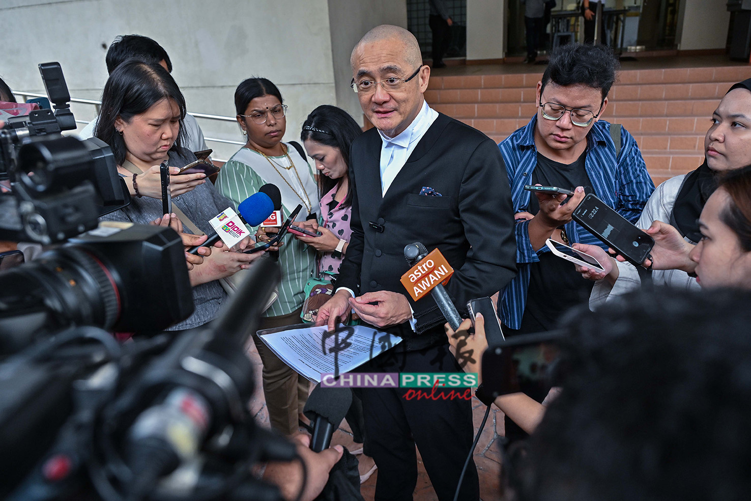 日期：20251118
時間：9:00am
地點：PJ Court
事項：刺殺葉芯璇的14歲男學生被控謀殺案過堂
攝影：盧淑敏
記者：張景揚