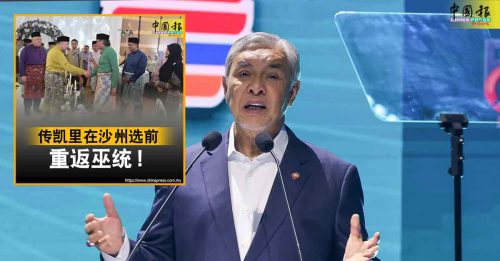 否认邀凯里重返巫统 扎希：只是婚礼巧遇