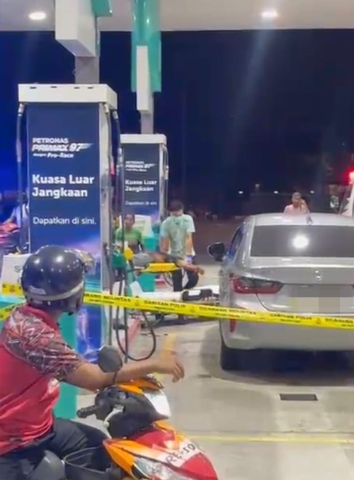 男子疑涉私会党寻仇 油站遭枪手开数枪 重伤