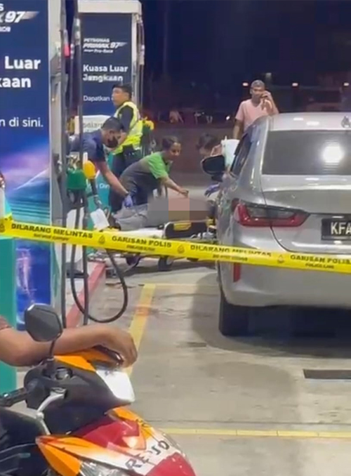 男子疑涉私会党寻仇 油站遭枪手开数枪 重伤