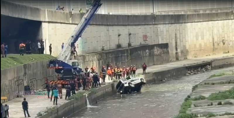 管工被冲走意外｜最新消息！管工货卡 找到了