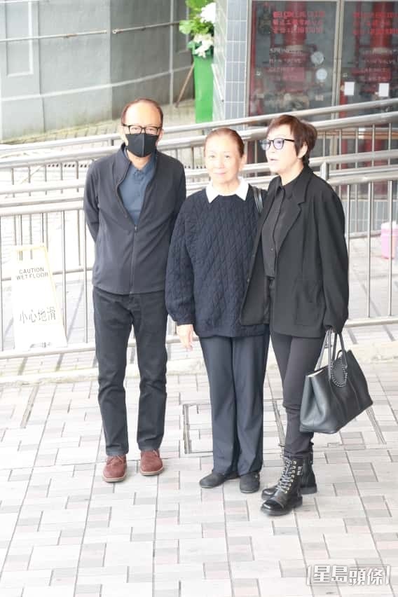 方平、鲍起静与余安安一同告别好友。