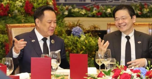 黄循财和友人为他准备福建面 阿努廷：或得带回三四十包