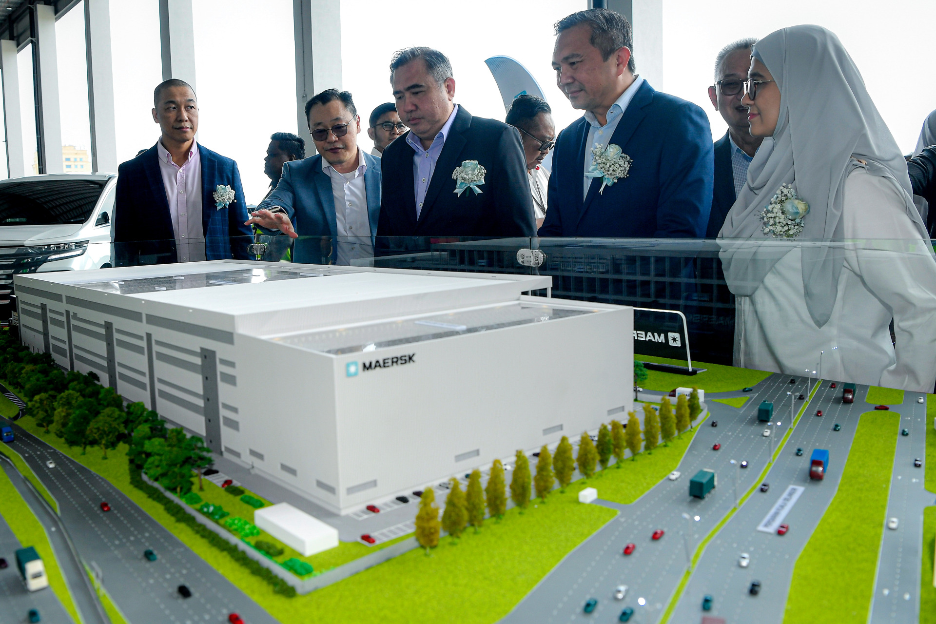 亚太最大合同物流设施 马士基配送中心启用