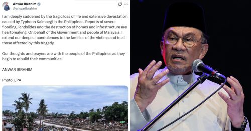 台风“海鸥”重创菲 安华深切慰问