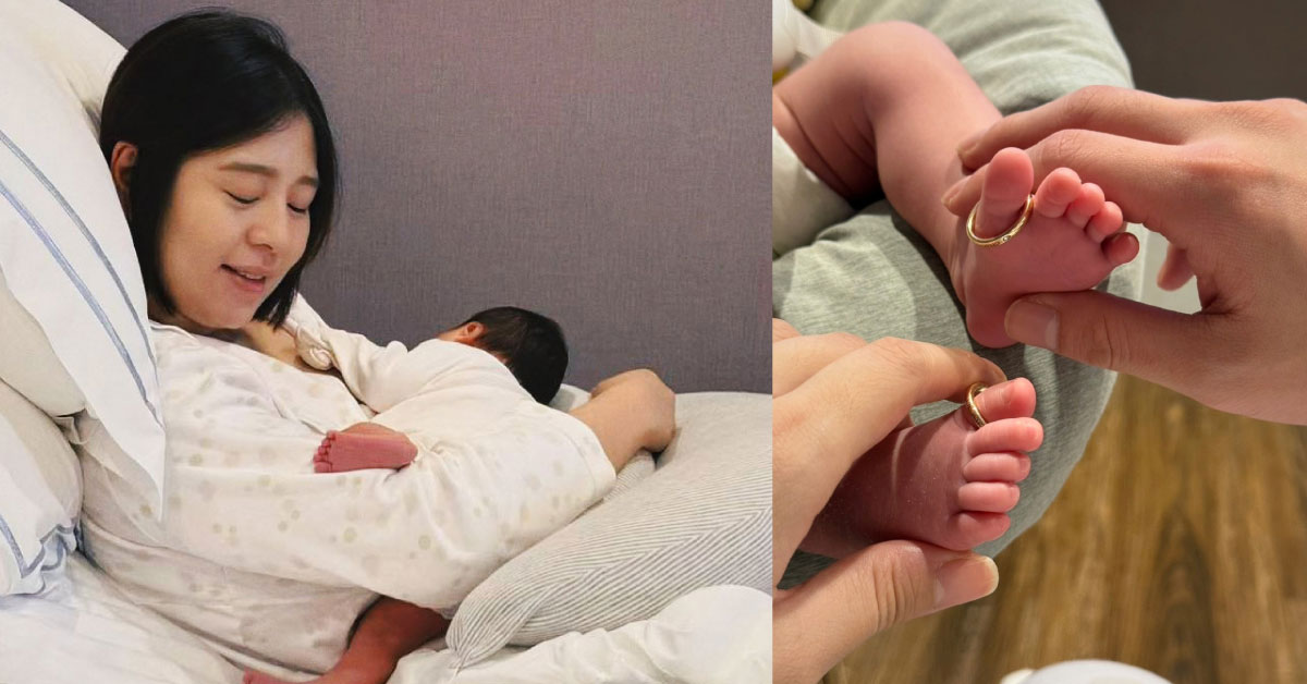 刘品言诞下女儿 挺鼻长腿“冲着漂亮来的”