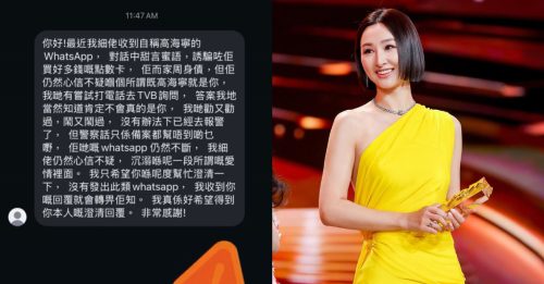 被冒名谈网恋骗钱 高海宁出声澄清