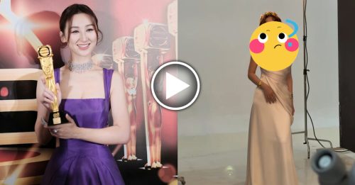 高海宁化身希腊女神 惊现“排骨胸”