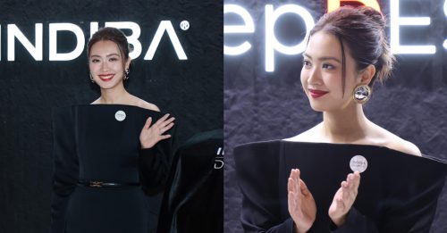 37岁港姐露肩晒长腿 续约TVB暂不考虑拍剧