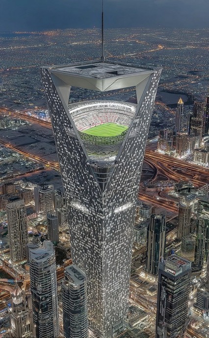 日前多家媒体报道沙地阿拉伯计划建造全球首座“空中球场”，后来得知是AI生成，竟有5000多万人被愚弄了！