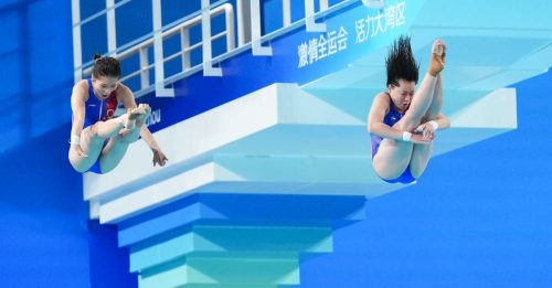 中国全运会｜跳水女双10公尺列第5 全红婵： 我没发挥好