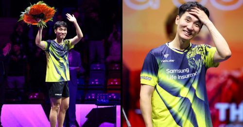 曾战胜马龙 张继科  樊振东 韩乒老将李尚洙退役