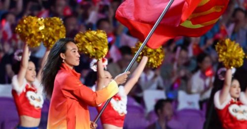 中国全运会｜郑钦文当湖北旗手 各队旗手来头都不小