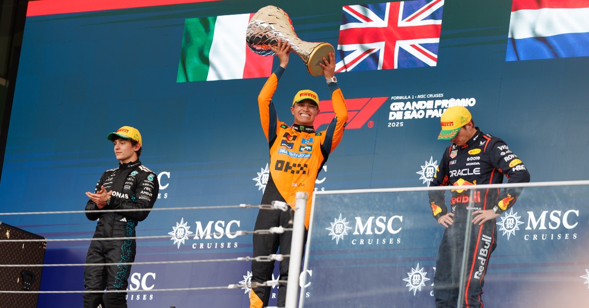 巴西F1｜连夺冲刺赛正赛冠军  诺里斯扩大领先优势