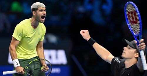 ATP年终总决赛｜德米纳尔赢球出线  阿尔卡拉斯全胜晋4强