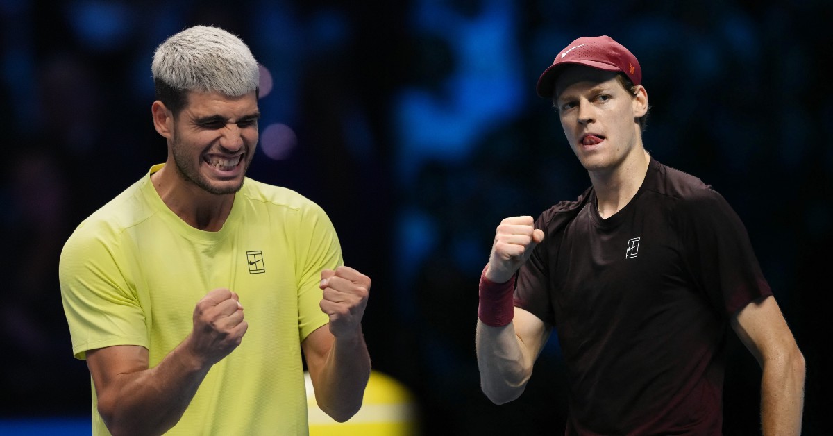 ATP年终总决赛｜4强分挫对手  阿尔卡拉斯决战辛纳