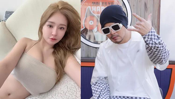 黄明志和谢侑芯。