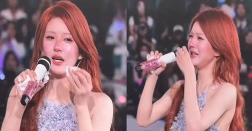 赵露思生日会爆哭 “以为没办法再当演员”