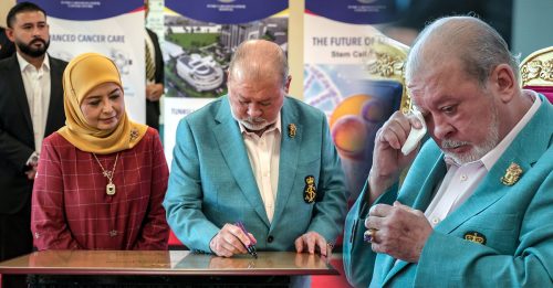 元首伉俪率众王子 推介三王子癌症中心